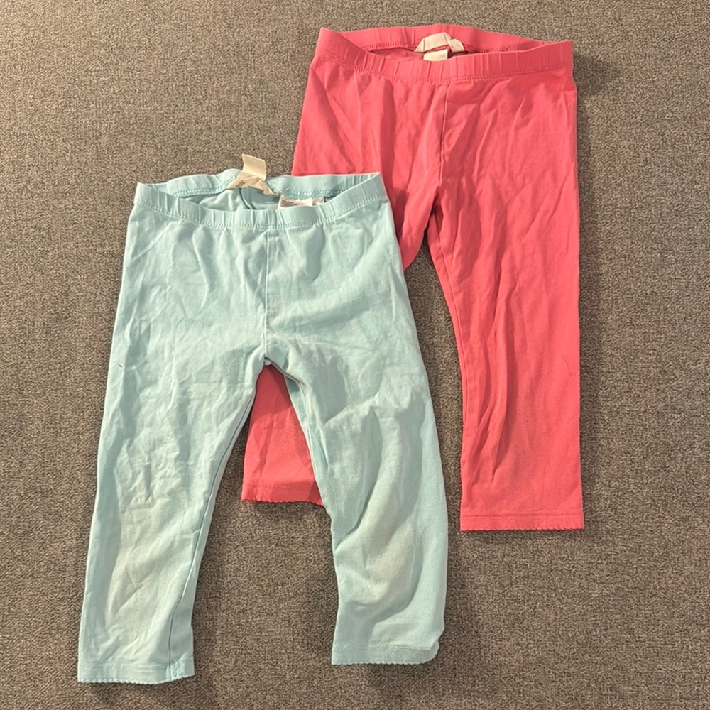 5/$15- Kids' Pink and Blue Leggings
